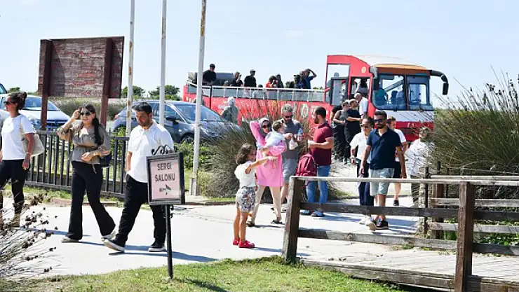 Kuş Cenneti'ne ilgi arttı