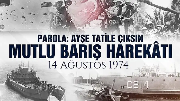 MSB'den Kıbrıs Barış Harekatı paylaşımı