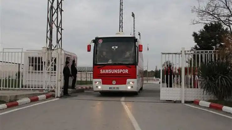 SAMSUNSPOR SİVAS'A GİTTİ