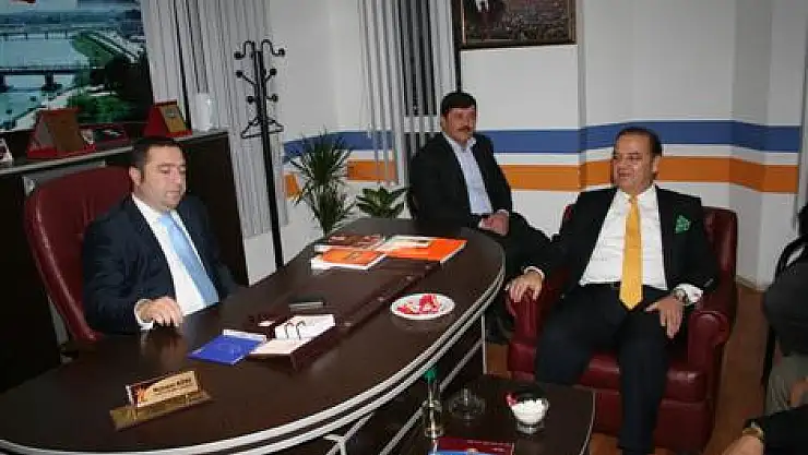 kaymakam yıldızdan başkan köse'ye ziyaret