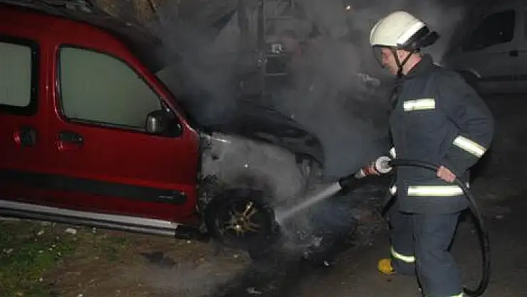 Samsun'da Araç Yakma Olayları