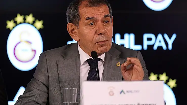 Dursun Özbek 'Eksiklerimizi, ihtiyaçlarımızı görüyoruz'