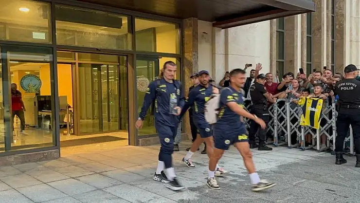 Fenerbahçe, Rize'ye geldi
