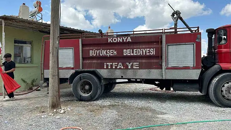 DÜĞÜNDE YANGIN ÇIKTI