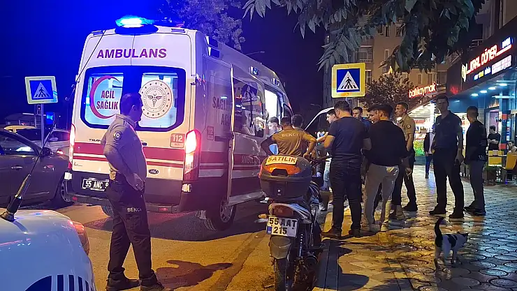 Bir kişi bıçakla ağır yaralandı