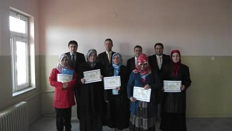 SML' de Aile Eğitim Programı sertifikaları dağıtıldı