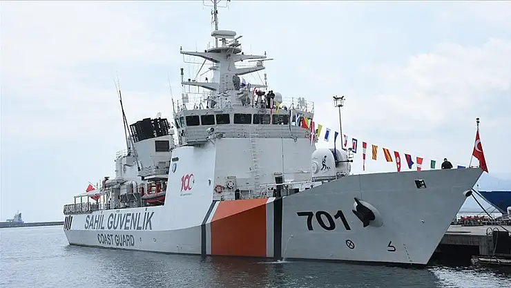 Samsun'da TCSG-Dost gemisi ziyarete açıldı