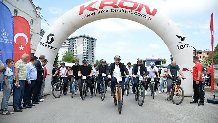 Dağ Bisikleti Maratonu düzenlendi