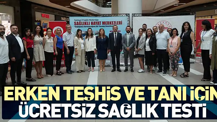 Halk Sağlığı Haftası kapsamında sağlıklı hayat merkezleri tanıtıldı