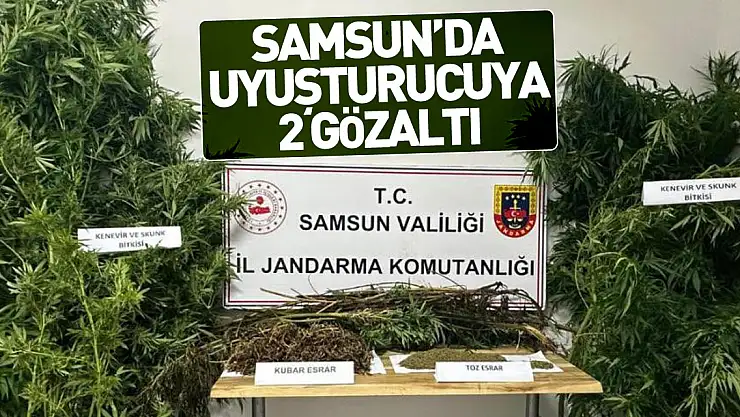 UYUŞTURUCUYA 2 GÖZALTI