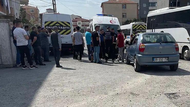 Bisikletli çocukla otomobil çarpıştı