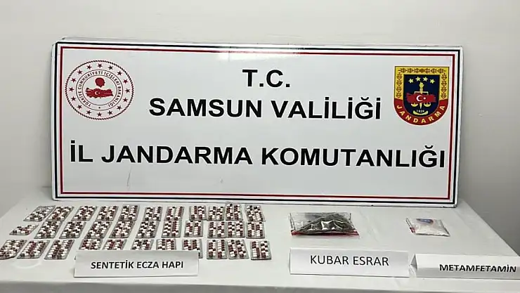 Jandarma ekipleri uyuşturucu madde ele geçirdi