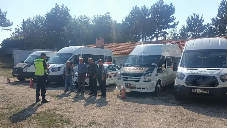 Jandarmadan servis denetimi