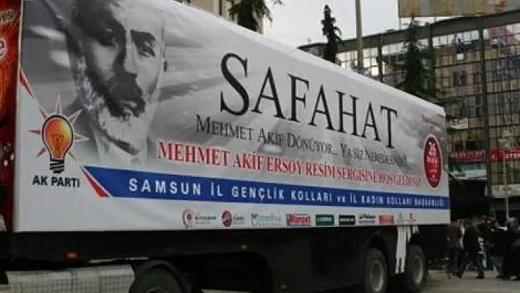 Safahat tırı yola çıkıyor