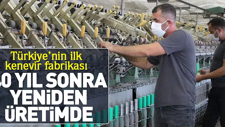 40 YIL SONRA YENİDEN ÜRETİMDE