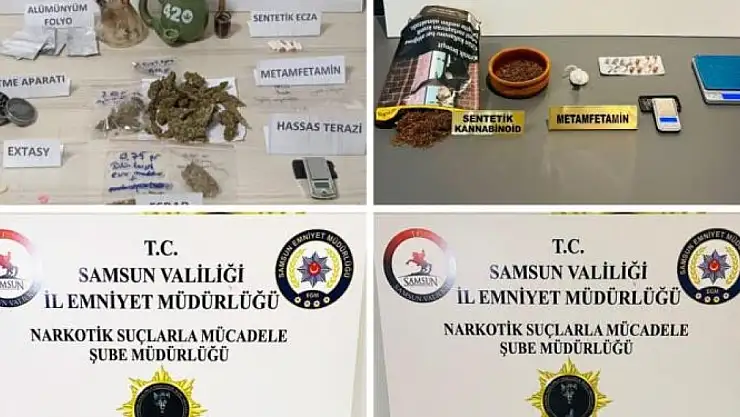 Uyuşturucu tacirlerine operasyon: 19 gözaltı
