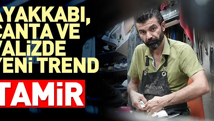 Ayakkabı, çanta ve valizde yeni trend