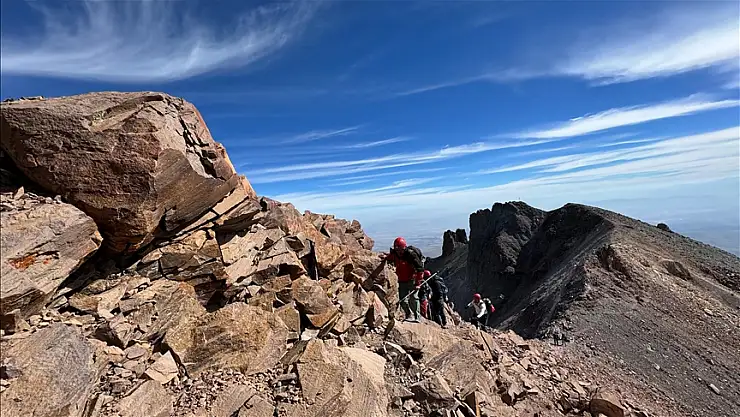Erciyes tırmanışı 100 yıldır devam ediyor