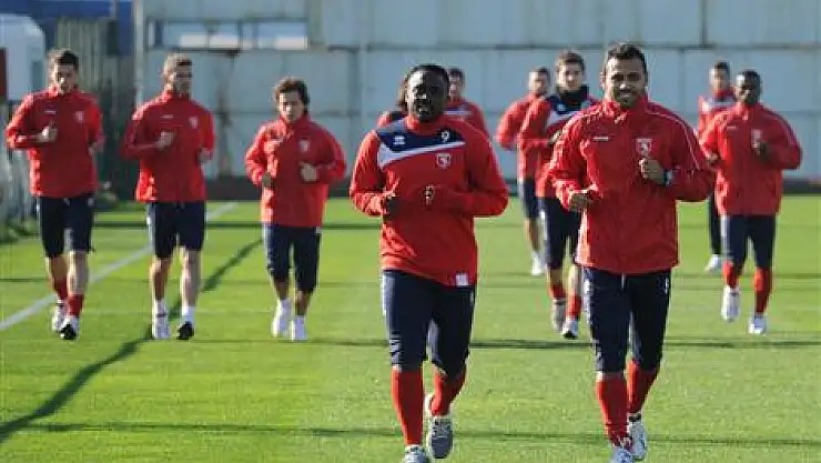 Samsunspor'da Gençlerbirliği mesaisi başladı