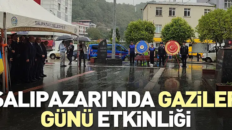 Salıpazarı'nda Gaziler Günü Etkinliği