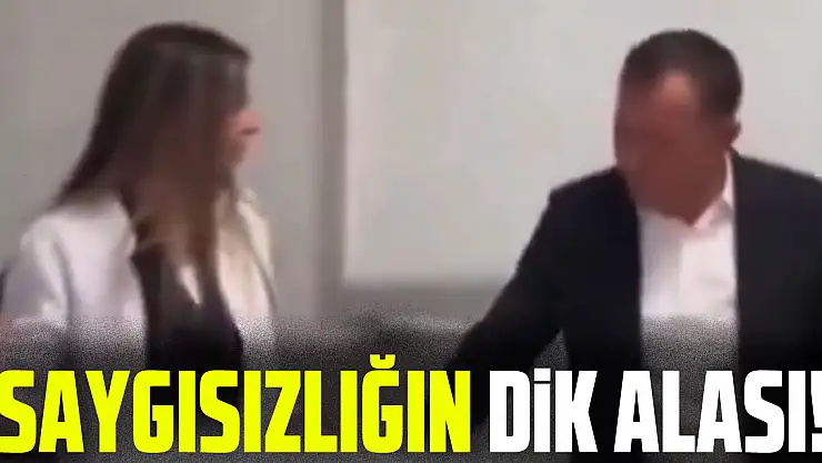 Saygısızlığın Dik Alası!