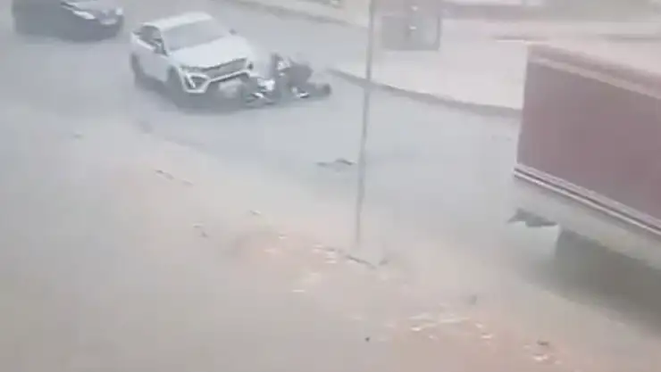 Önce ezdi sonra kaçtı