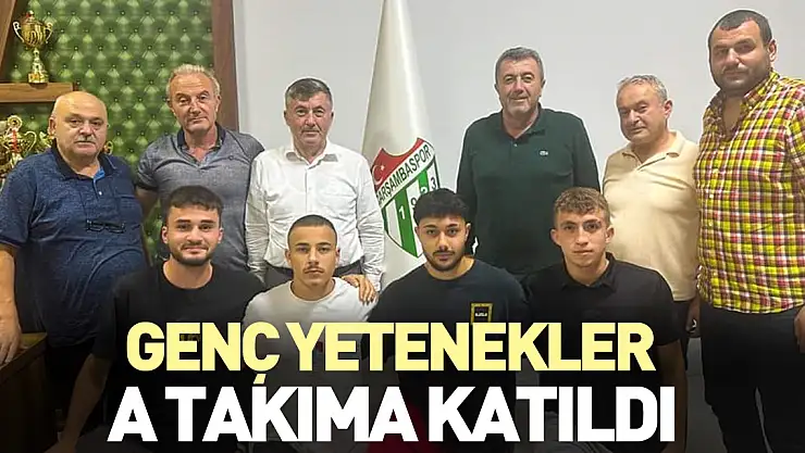 GENÇ YETENEKLER A TAKIMA KATILDI