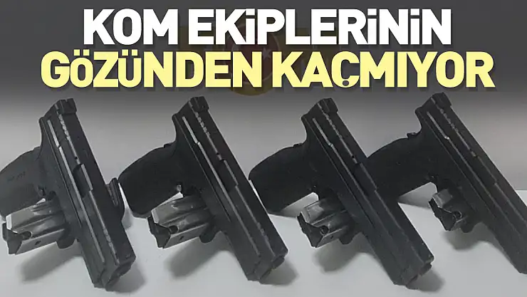 KOM Ekiplerinin Gözünden Kaçmıyor