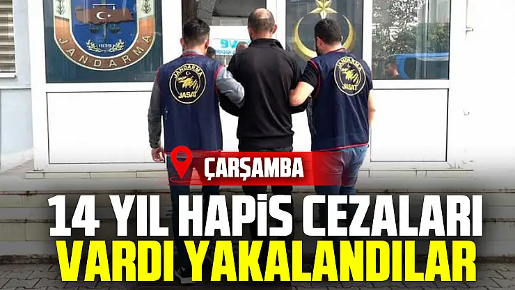 14 yıl hapis cezaları vardı yakalandılar