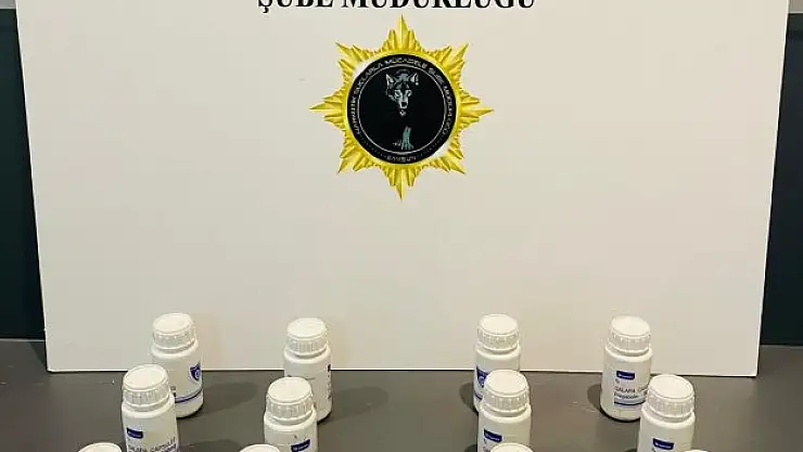 Hapla yakalanan şahıs gözaltına alındı