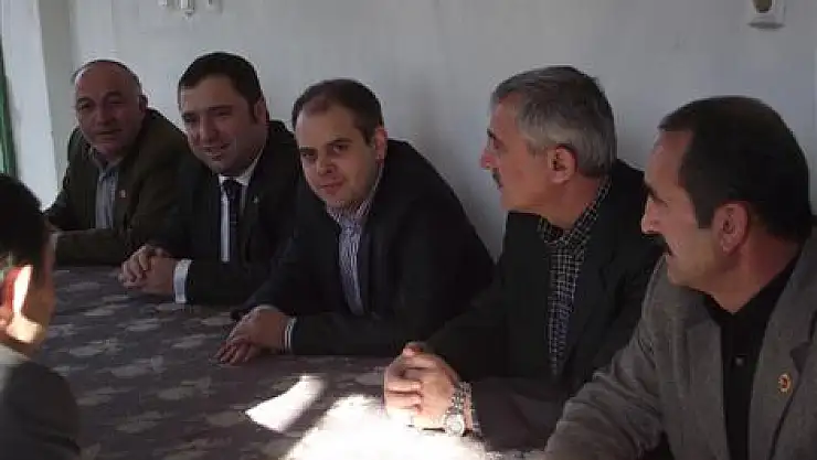 Çağatay Kılıç belde ve köyleri gezdi