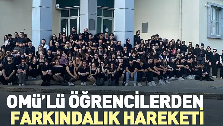 OMÜ'lü Öğrencilerden Farkındalık Hareketi