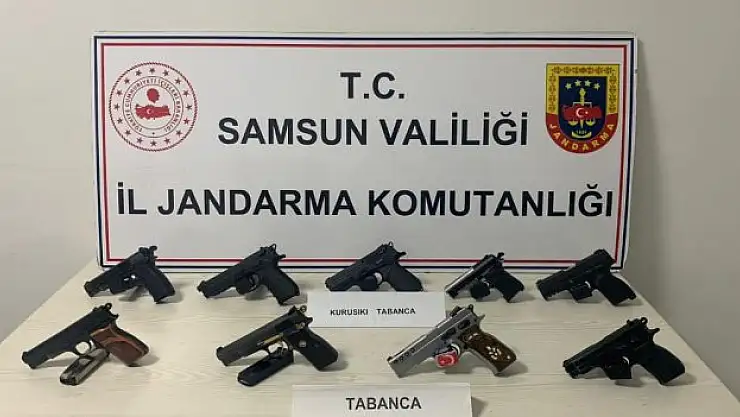 Kaçak silah ticaretinden 7 kişi yakalandı