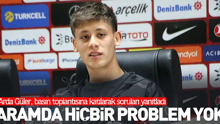 'Aramda hiçbir problem yok'