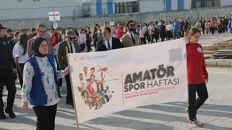 Vezirköprü'de Türkiye Amatör Spor Haftası