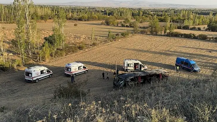 Otobüs kazasından acı haber geldi
