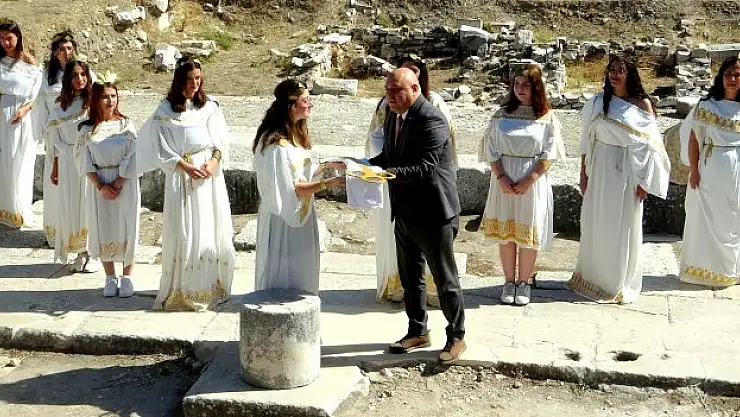 3 bin  yıllık anahtar taşıma töreni