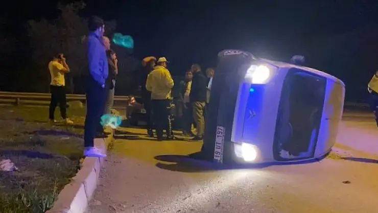 Çorum'da trafik kazası