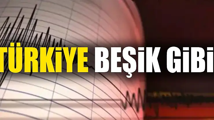 10 dakika arayla peş peşe 2 deprem