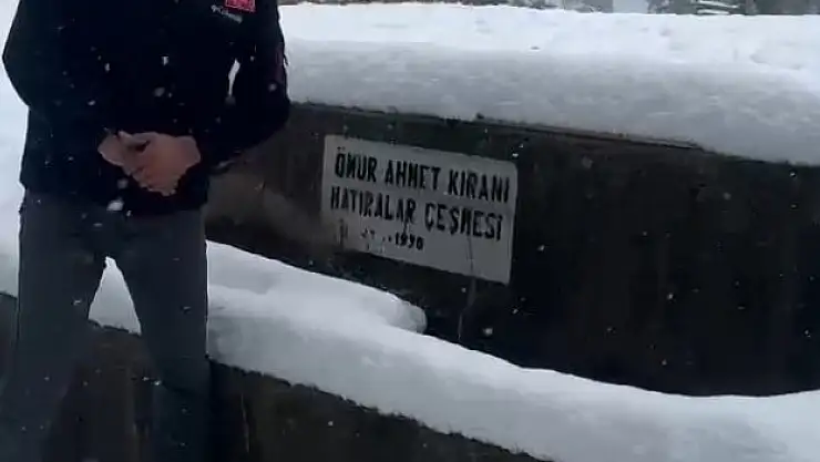 Kar kalınlığı 20 santimetreyi geçti