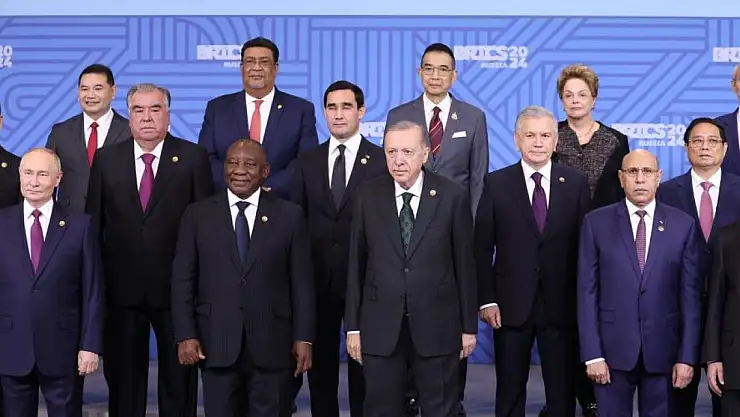 Cumhurbaşkanı Erdoğan aile fotoğrafı çekimine katıldı