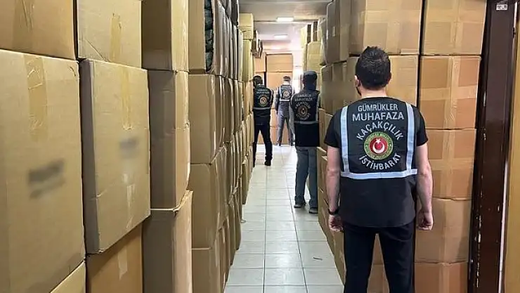 9 ayda 32,6 milyar liralık kaçakçılık