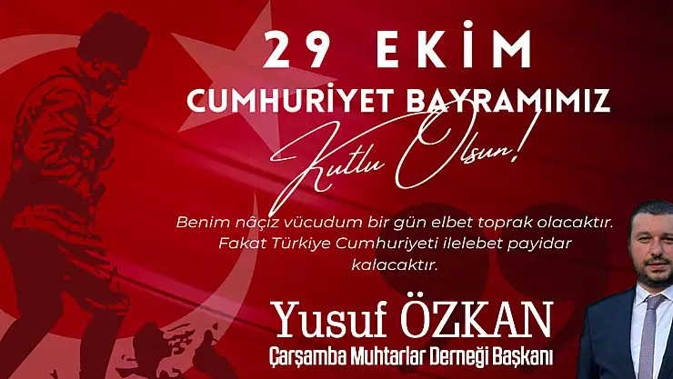 Çarşamba Muhtarlar Derneği Başkanı Yusuf Özkan