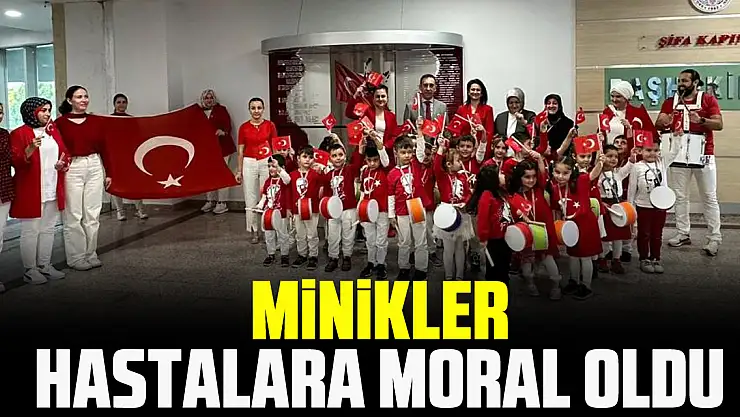 Minikler, Hastalara Moral oldu