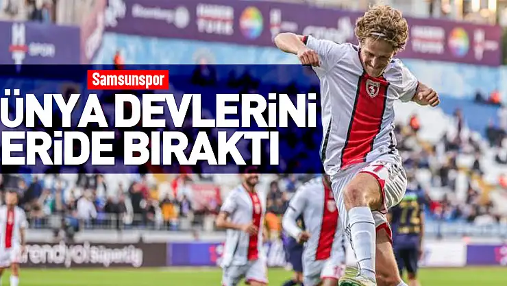 DÜNYA DEVLERİNİ GERİDE BIRAKTI