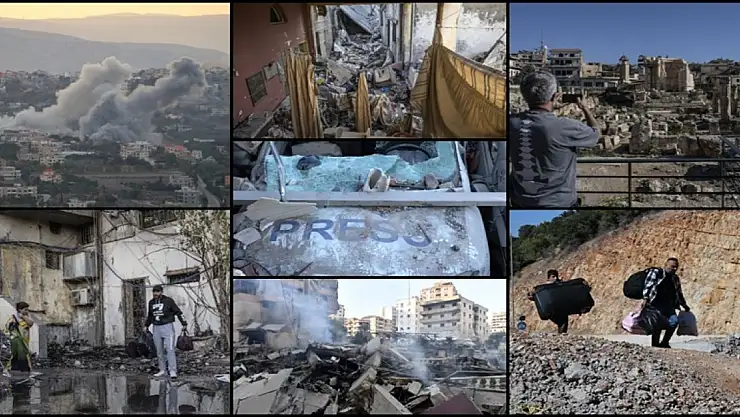 Lübnan'ın güneyindeki binaların yaklaşık dörtte biri yok oldu