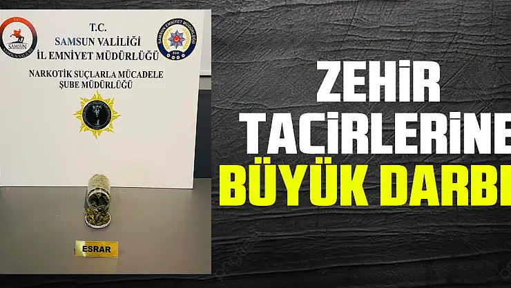 Zehir Tacirlerine Büyük Darbe!