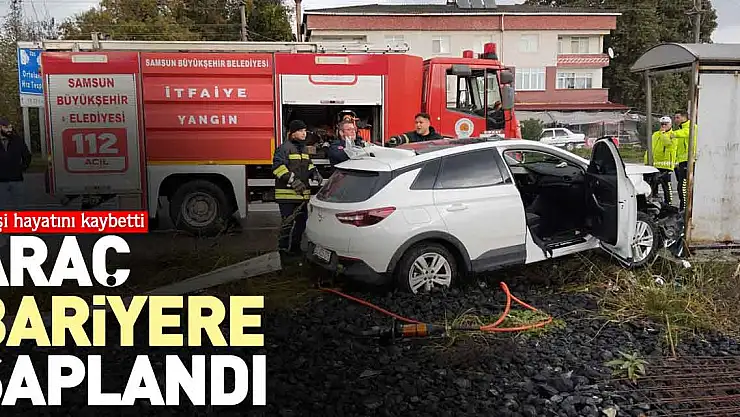 BARİYERE SAPLANAN ARAÇTA: 1 ÖLÜ