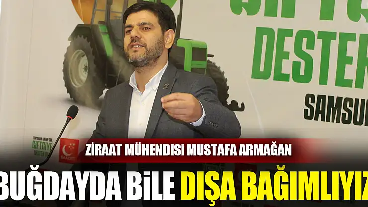 Mühendis Mustafa Harman: 'Buğdayda bile dışa bağımlıyız'
