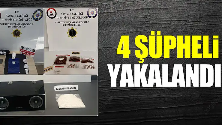 4 Şüpheli Yakalandı!